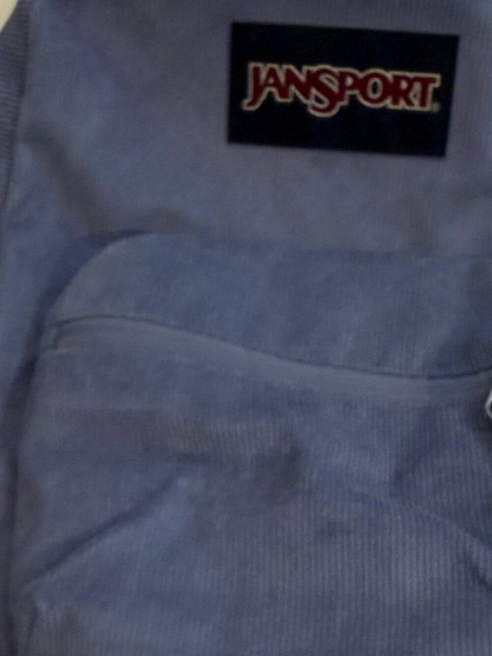 JanSport - Cross Town Plus Remix 17" Backpack - Purple, Corduroy, school, laptop - Picture 10 of 11
